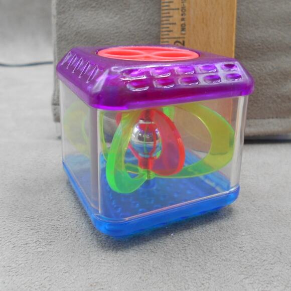 Fisher Price Peek A Block 2005 Sparkle Blocks H7056 Lot of 2 - Picture 3 of 9